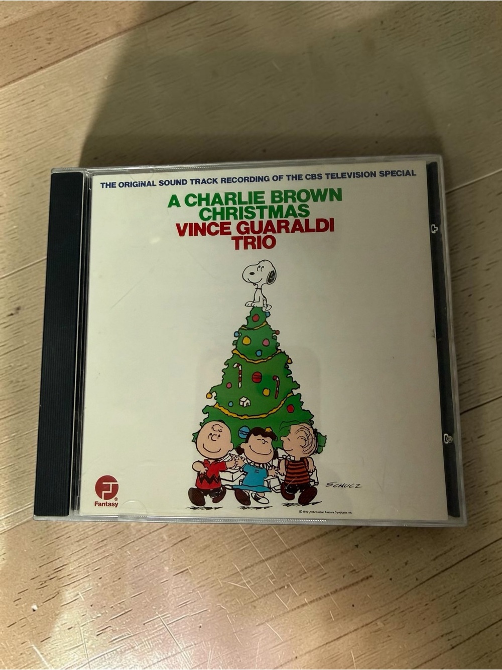 Vince Guaraldi Trio A Charlie Brown Christmas CD Fantasy Records